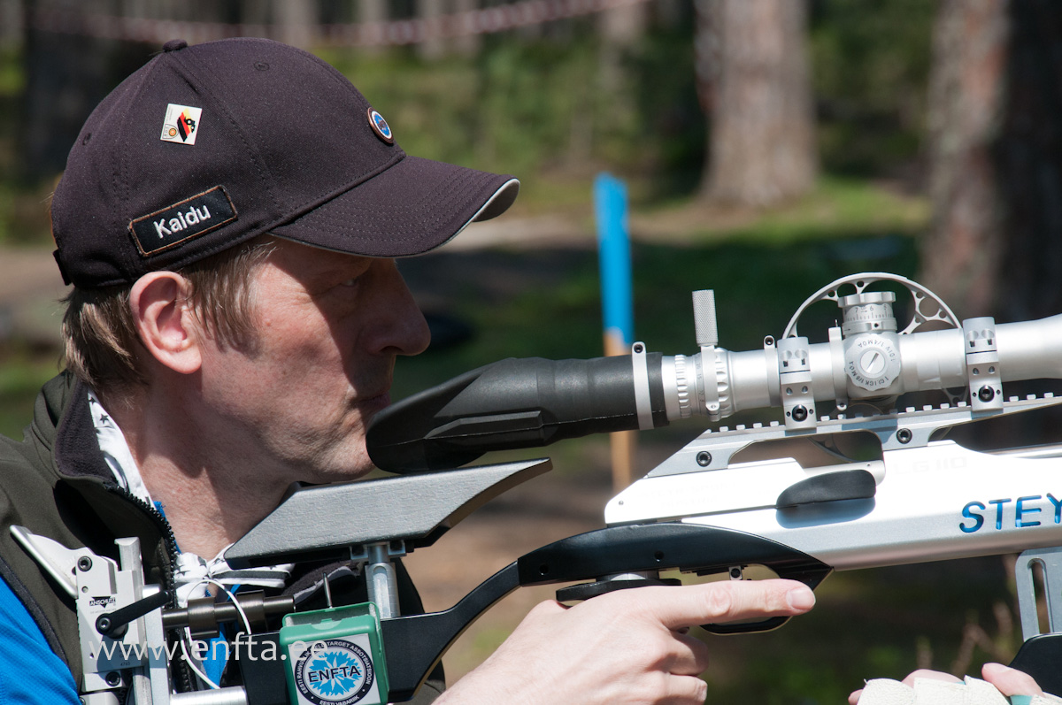 Kaidu Jalakas, Steyr LG 110 Field Target, March-X Tactical 8-80x56